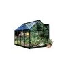 Halls Popular 86 5,0 M² Drivhus Sort Med 3 Mm Hærdet Glas Inkl. Fundament - F09925 -Home Salgsbutik unnamed file 1042