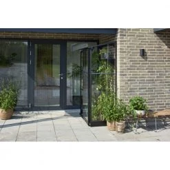 Halls Drivhus Qube Lean-to 42 Sort M/ 3 Mm Hærdet Glas - F09934 -Home Salgsbutik unnamed file 1112