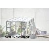 Halls Drivhus Fundament Veranda 6,6 M² Sort - F06422 -Home Salgsbutik unnamed file 1234