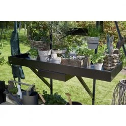 Home Salgsbutik 7 Juliana Drivhusbord Integreret Sort 2 Sektioner