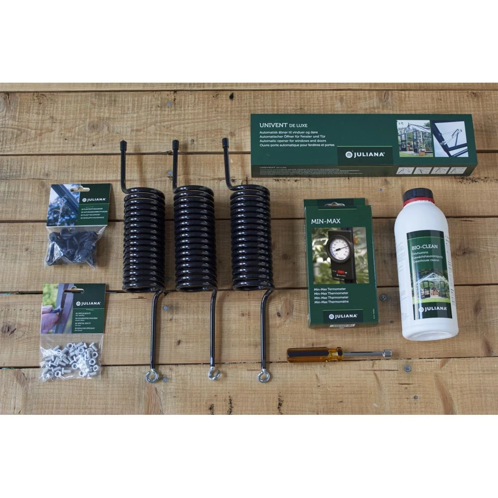 Juliana Startmix Univent, Min.-max., Planteøjer, Plantespiral, Rens, Bolte, Nø 3 Juliana Startmix Univent, Min.-max., Planteøjer, Plantespiral, Rens, Bolte, Nø