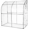 HORTUS Vægdrivhus Plast 215 X 200 X 100 Cm - 211-206 -Home Salgsbutik unnamed file 1345