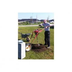 Fyns Flagstang Industri Opsætning M/Nedstøbning Til 11 Meter Glasfiberflagstang