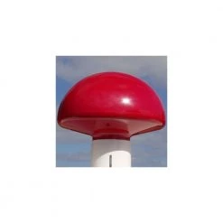 Dano Mast Rød Plast Knop - 7 - 8 M 160mm