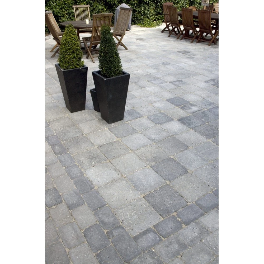 IBF Holmegaardsten 28x28x7 Cm Gråmix - Kvadrat Stor 3 IBF Holmegaardsten 28x28x7 Cm Gråmix - Kvadrat Stor