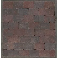 RBR Betongruppen RBR HG - 14x21x5 - Rødmix - Rumlet - Herregård Belægningssten