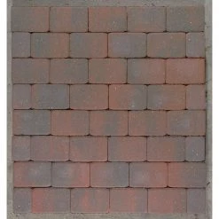 RBR Betongruppen RBR HJ - 14x21x5 - Rødmix - Fas - Hjertingsten Belægningssten