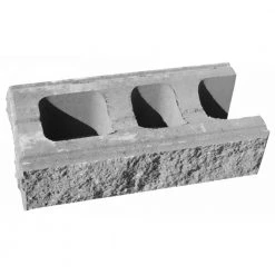 RBR Betongruppen RBR BB Mur Hj. - 29x58x15 - Grå - Knæk Støttemur