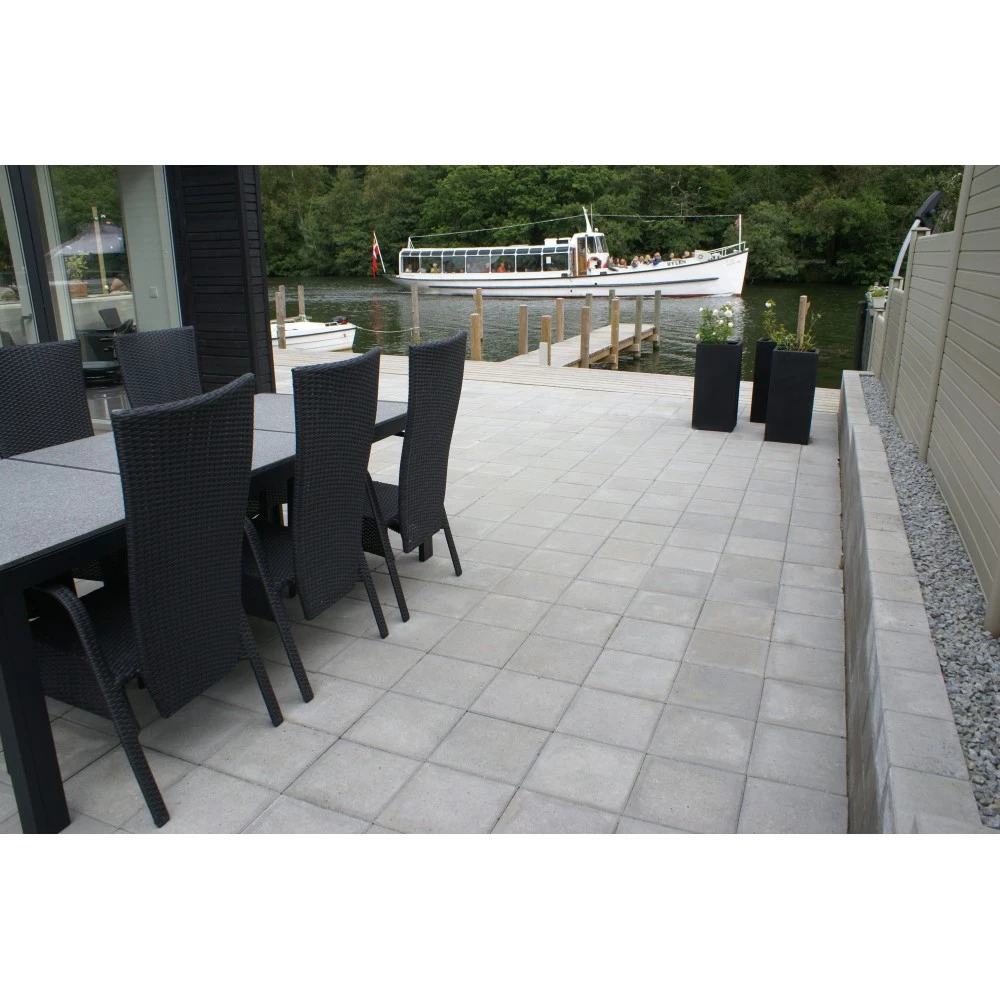 IBF Fliser- 30 X 30 X 6 Cm Grå 4 IBF Fliser- 30 X 30 X 6 Cm Grå - Billede 2