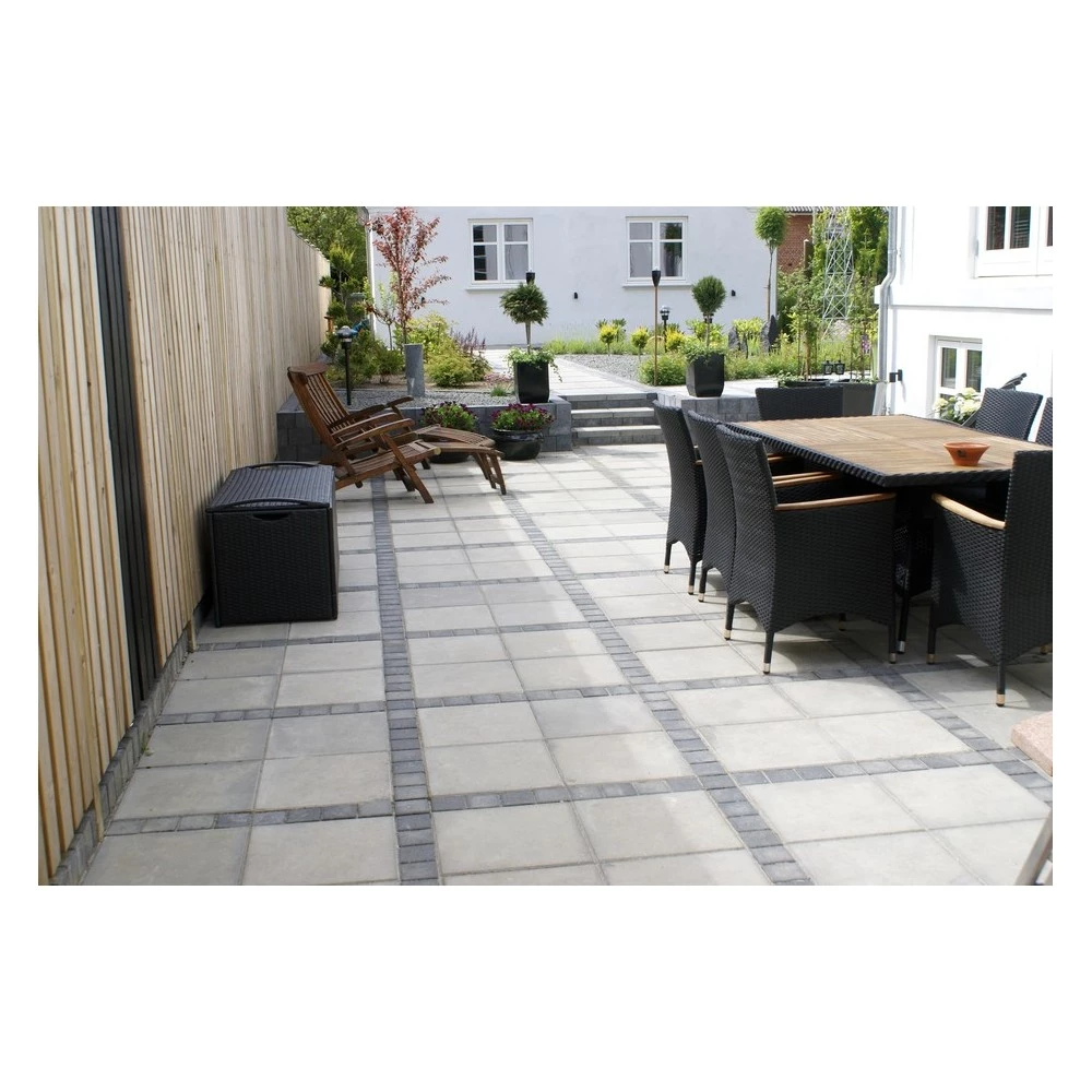 IBF Fliser- 40 X 40 X 5 Cm Grå 3 IBF Fliser- 40 X 40 X 5 Cm Grå