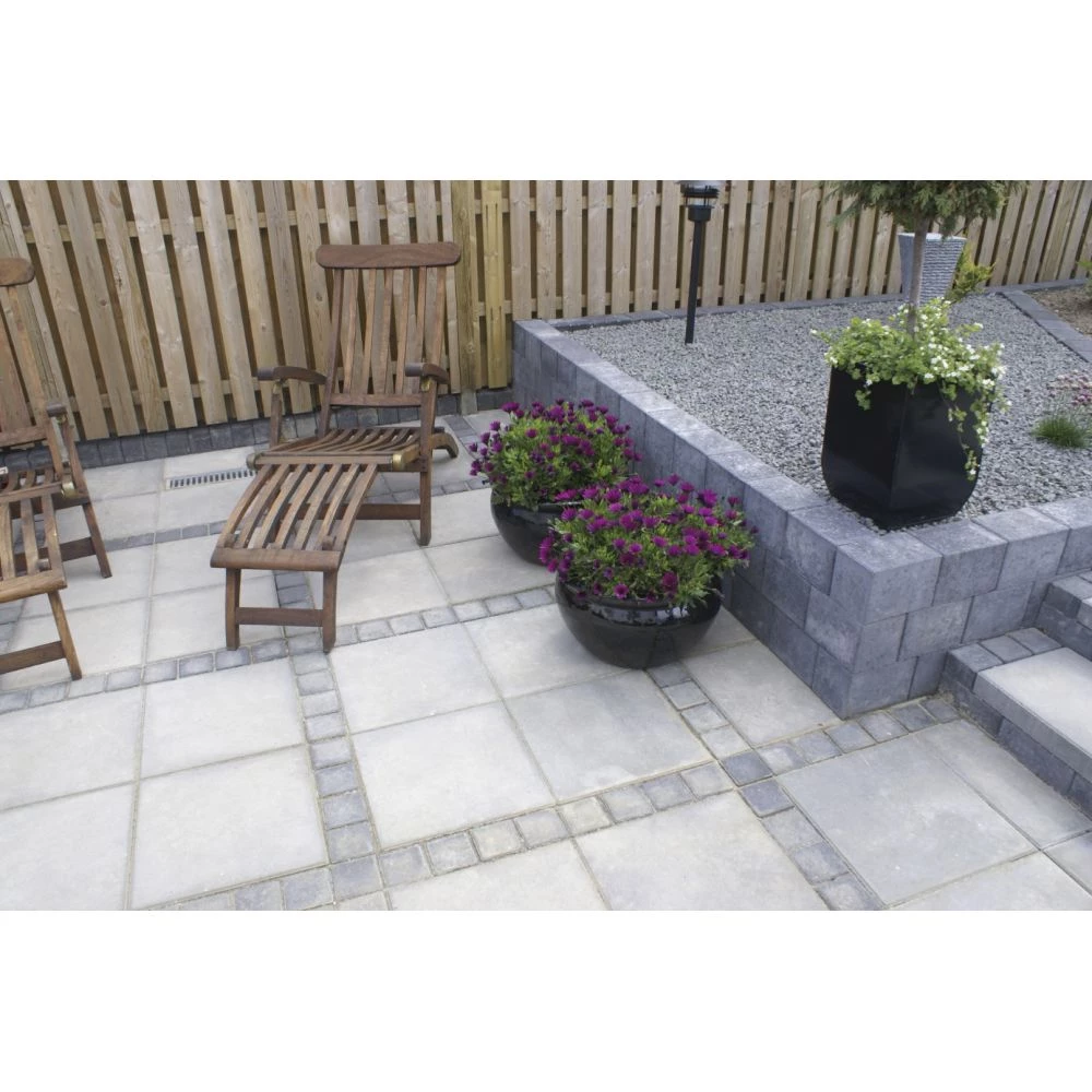 IBF Fliser 30x30x5 Cm Grå 5 IBF Fliser 30x30x5 Cm Grå - Billede 3