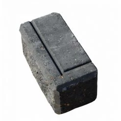 RBR Betongruppen RBR Lock Block Hjørne - 15x30x15 - Koks - Knæk Støttemur
