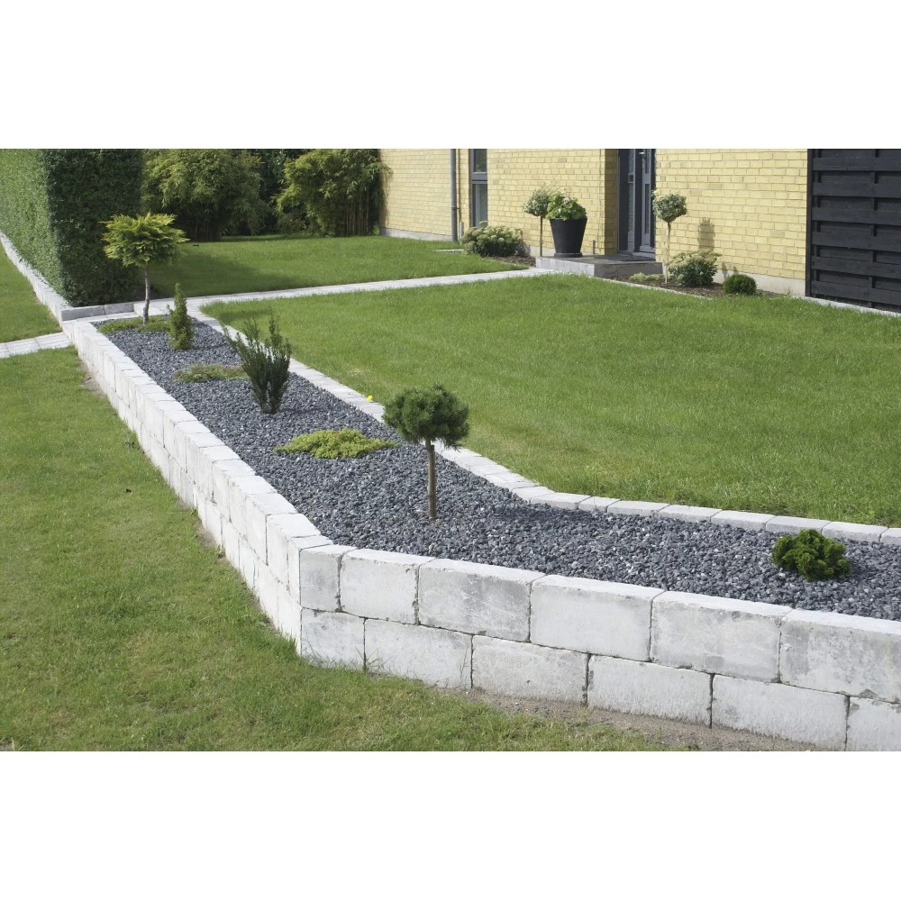 IBF Holmegaardsblok- 21 X 42 X 14 Cm Antracit 4 IBF Holmegaardsblok- 21 X 42 X 14 Cm Antracit - Billede 2