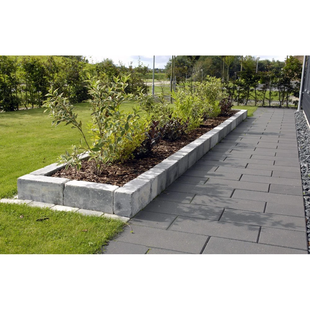 IBF Holmegaardsblok- 21 X 42 X 14 Cm Grå 3 IBF Holmegaardsblok- 21 X 42 X 14 Cm Grå