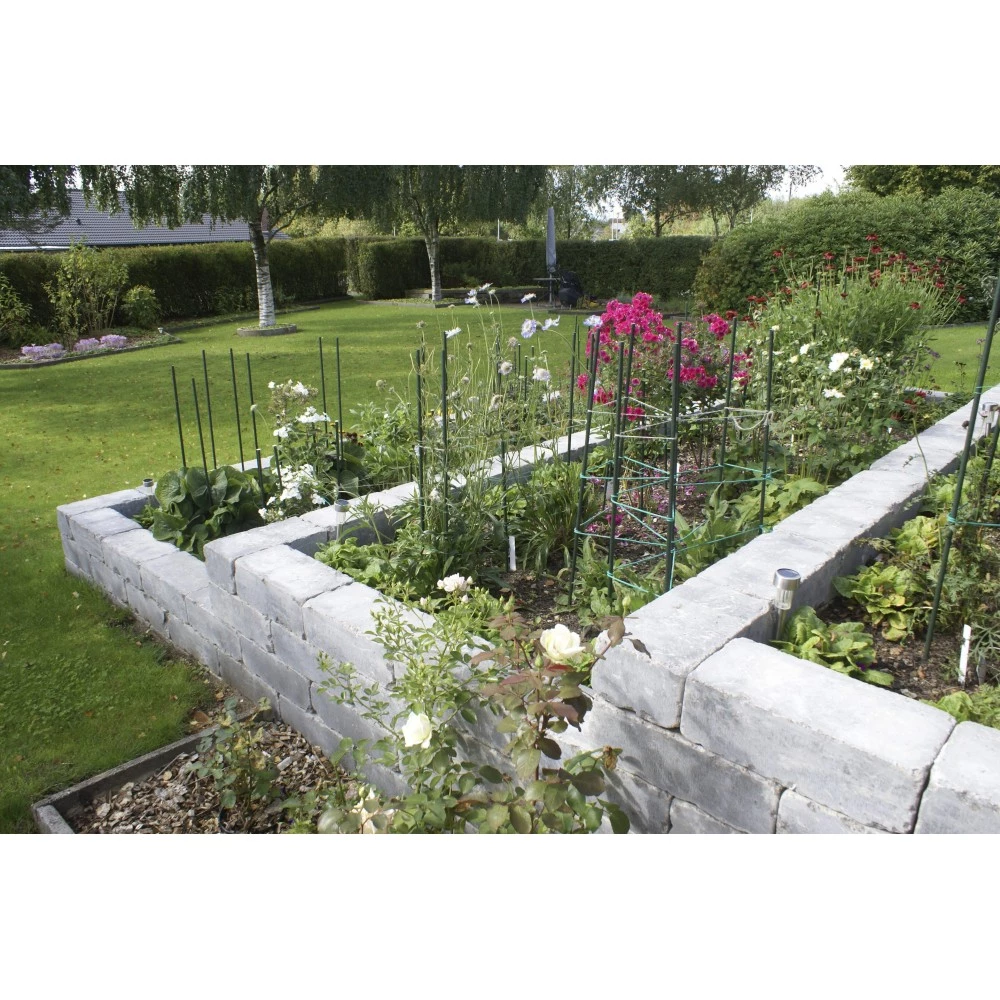 IBF Holmegaardsblok- 21 X 42 X 14 Cm Grå 4 IBF Holmegaardsblok- 21 X 42 X 14 Cm Grå - Billede 2