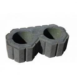 RBR Betongruppen RBR Super 8 Plante - 50x25x15 - Koks - Glat Støttemur