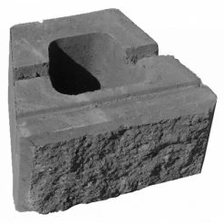 RBR Betongruppen RBR Lock Block XL - 26x30x15 - Koks - Knæk Støttemur