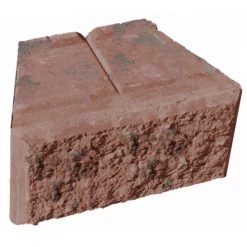 RBR Betongruppen RBR Lock Block - 30x17,5x15 - Rødmix - Knæk Støttemur