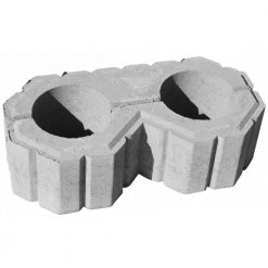 RBR Betongruppen RBR Super 8 Plante - 50x25x15 - Grå - Glat Støttemur