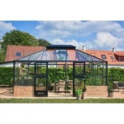 Juliana Grand Oase 18,8 M² Mur Antracit M/3 Mm Hærdet Glas - F09857