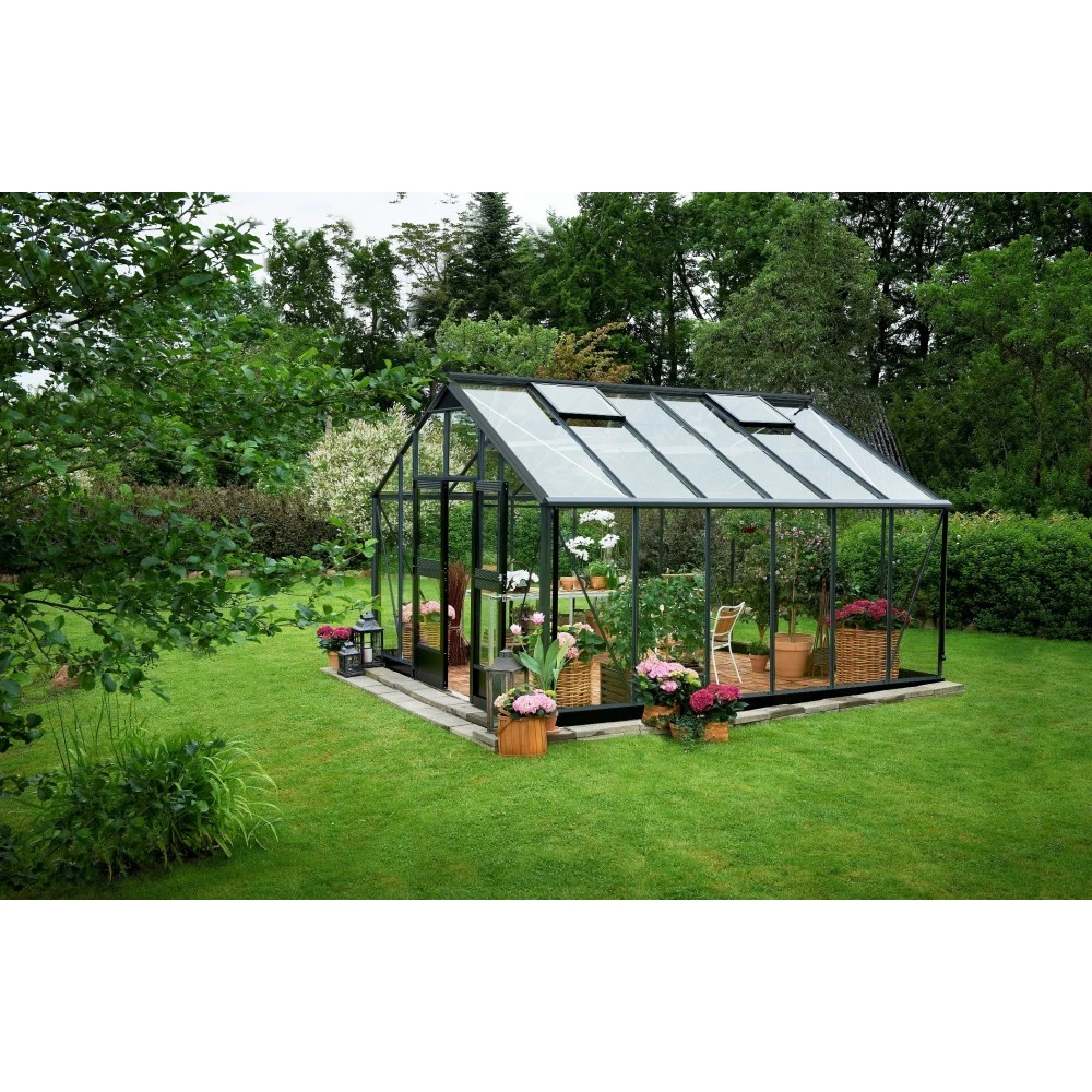 Juliana Gartner 21,4 M² Antracitgrå M/ 10 Mm Polycarbonat 4 Juliana Gartner 21,4 M² Antracitgrå M/ 10 Mm Polycarbonat - Billede 2