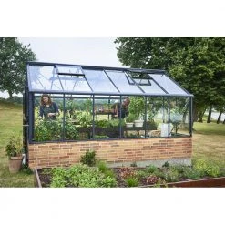 Juliana Premium 13,0 M² Antracitgrå M/ 3 Mm Hærdet Glas Til Mursokkel -Home Salgsbutik unnamed file 789