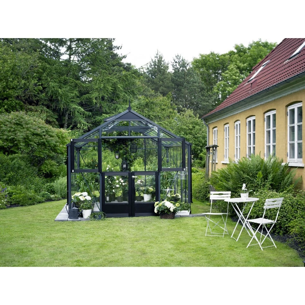 Juliana Premium 13,0 M² Antracitgrå M/ 3 Mm Hærdet Glas 4 Juliana Premium 13,0 M² Antracitgrå M/ 3 Mm Hærdet Glas - Billede 2