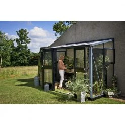 Juliana Veranda 4,4 M² Antracit M/ 3 Mm Hærdet Glas