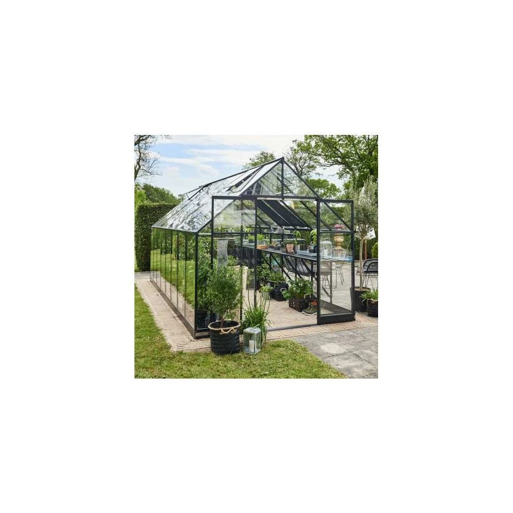 Halls Qube 816 Sort M/ 3 Mm Hærdet Glas - F09864 3 Halls Qube 816 Sort M/ 3 Mm Hærdet Glas - F09864